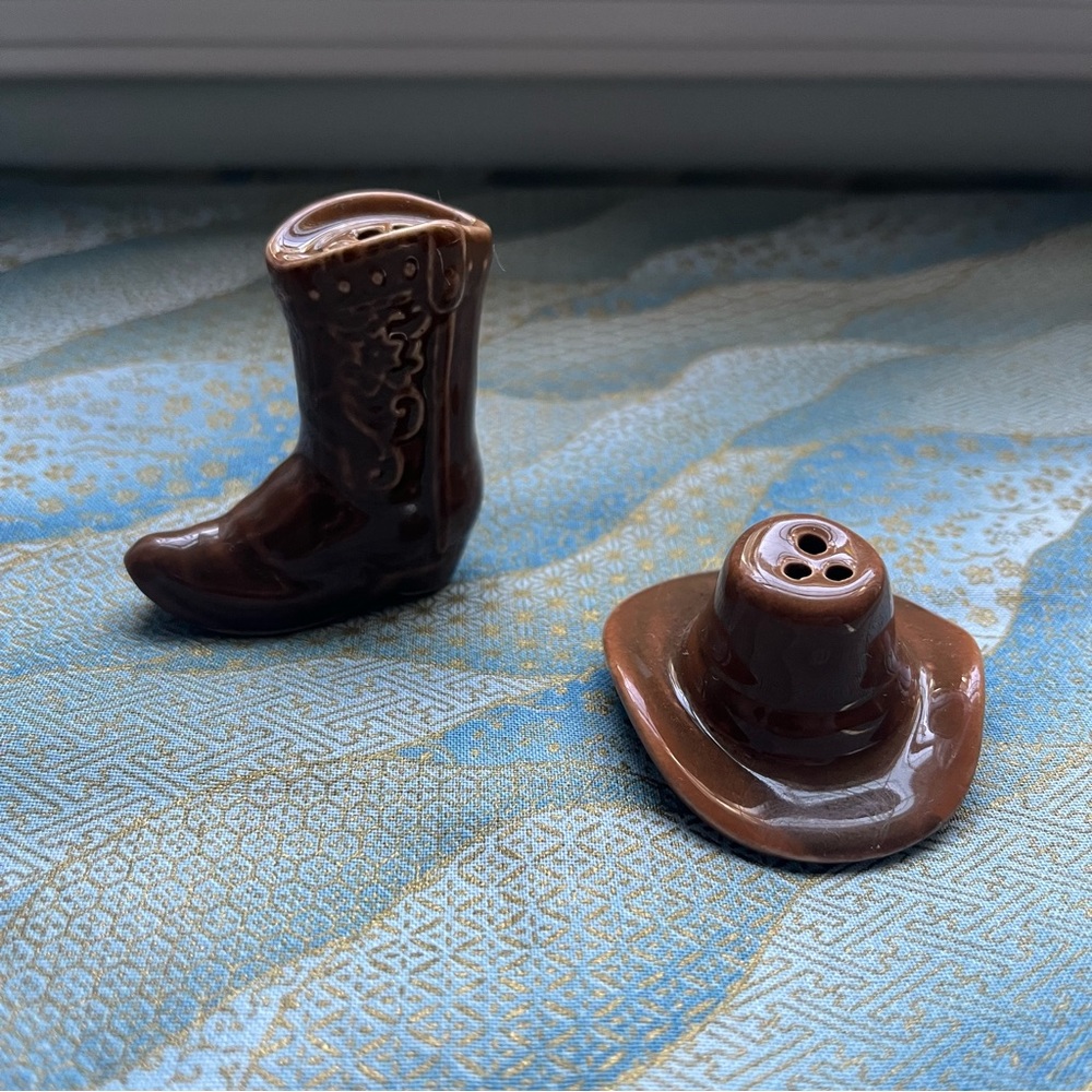 Cowboy Salt and Pepper Shakers